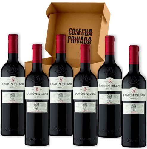 Ramón Bilbao Crianza - Envío Gratis 24 H - 6 Botellas - Vino Tinto DO Rioja - Seleccionado y Enviado por Cosecha Privada