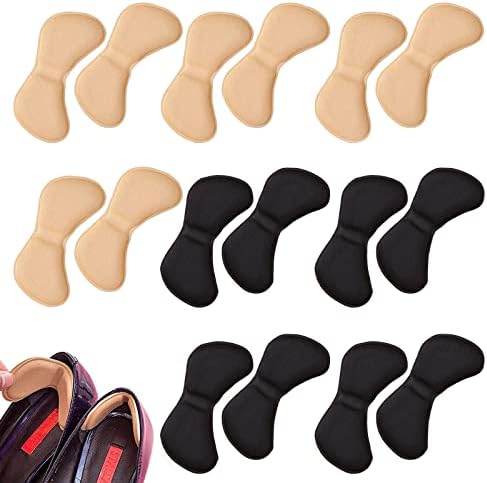 EQLEF Talón de Las Plantillas del Zapato Evitar Rozaduras talón de los  Zapatos de tacón engomadas de Ajustes de la Longitud del Zapato del tacón  Zapatos de Ratones (8 Pares) : Amazon.es: