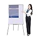 VIZ-PRO Light Magnetic Four Legs Stand Whiteboard/Flipchart Easel,36
