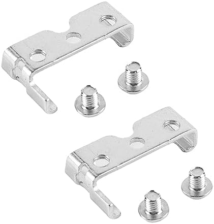 2 Set Hair Clipper Latch Plate Adjusting Lever Base Blade Mounting Bracket with Screws for Wahl Cordless Magic Clip 5 Star Clippers 8148 8591 8504 1919 Repair Parts