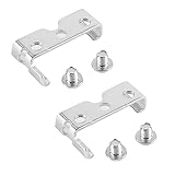 TorSor 2 Set Hair Clipper Latch Plate Adjusting Lever Base Blade Mounting Bracket with Screws for Wahl Cordless Magic Clip 5 Star Clippers 8148 8591 8504 1919 Repair Parts