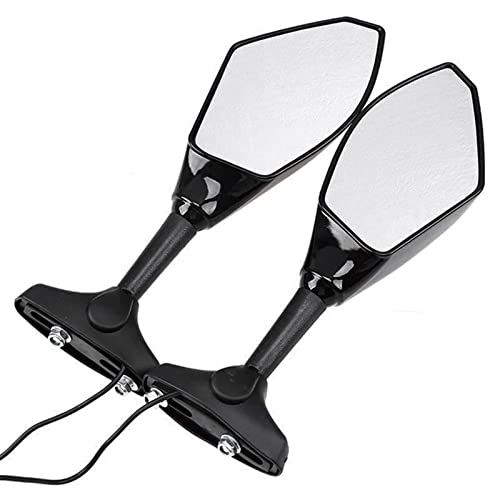 Espejo retrovisor para rutas en moto Yamaha FZ1 FZ6 YZF R6 con luces giro