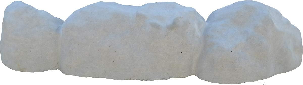 SvitMolds Concrete molds DIY Sold 2 Pieces Edge Stone Concrete Moulds Edging Border Mould ABS Plastic BR16
