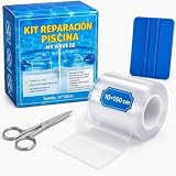 MY WAVE DZ Parches Piscina Bajo Agua – Kit Reparación Piscina 10x150cm, Cinta Adhesiva Impermeable PVC Flexible, Parche Liner Piscina, Reparación Lona Piscina, Colchones Hinchables