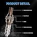 MLKAHIC Oxygen Sensor Upstream + Downstream Sensor 05149171AA 234-4587 Compatible for Chrysler 300 Dodge Dakota Durango Ram 1500 Jeep Grand Cherokee Wrangler Set of 1