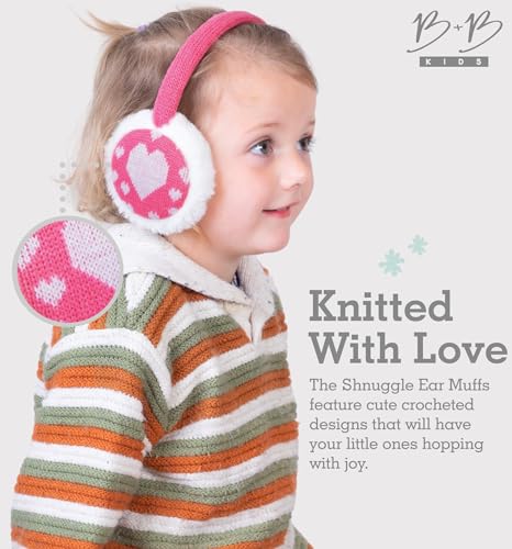 Image of Brook + Bay Kids Ear Muffs - Winter Animal Earmuffs - Cozy Ear Warmers