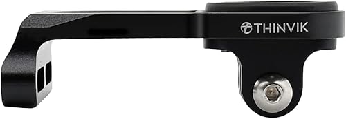 Miniatura 4 de Thinvik Soporte de computadora de bicicleta extendido para Wahoo, Gopro Combo Mount para Wahoo Mini Wahoo Elemnt y Elemnt Bolt, Elemnt Roam GPS Bike