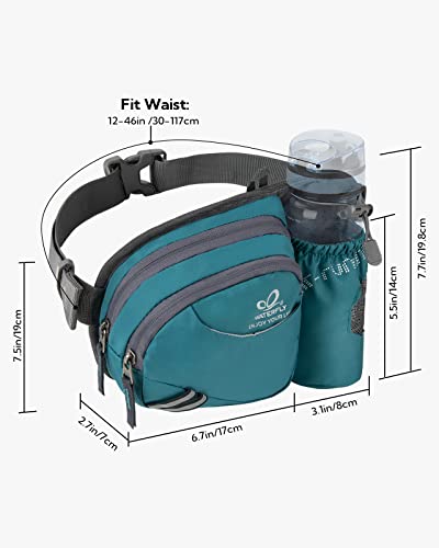 image for WATERFLY Fanny Pack Waist Bag: Waist Pack for Women Men with Water Bot
