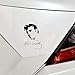 Elvis Presley The King Rock Signature Fun Sticker Adesivo Decalcomania per Vinile 12.7cm x 17,8 cm - Nero