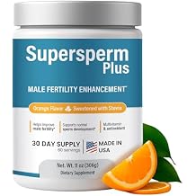 Male Fertility Supplement with L-Carnitine and L-Arginine, Preconception Fertility Formula for Optimal Count & Healthy Volume Production,1 Month Supply 60 doses in Powder.