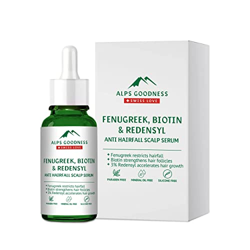 Sérum antichute Alps Goodness fortifiant au Redensyl 3% contre la casse des cheveux