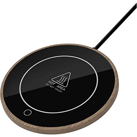 YONGYAO Coffee Mug Warmer with 2 Temperature Settings and 8H Auto Shut Off Mug Warmer Keeps Beverage Tea Coffee Milk Warm Electric Beverage Warmer Plate for Home and Office Desk Use Cover