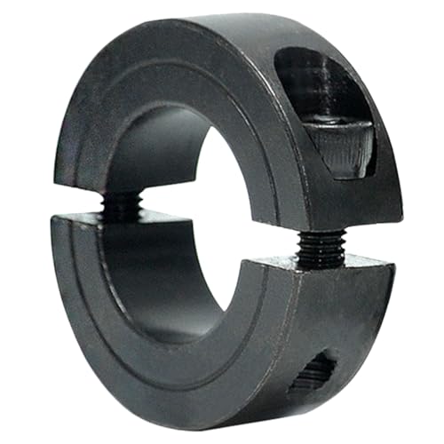 FUNOMOCYA Retaining Ring Screw Shaft Throat Clamp Fixed Ring Optical Shaft Locking Sleeve for Motors Machinery