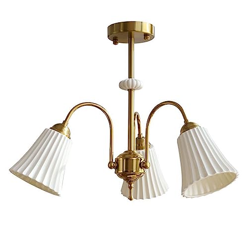 Lustre en céramique 3 lumières pour illuminer vos soirées en famille