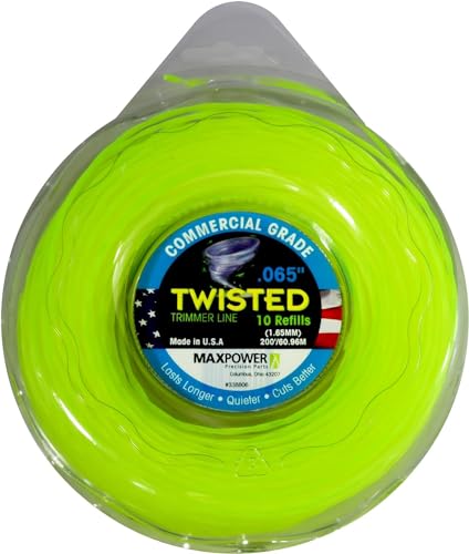 MAXPOWER 338806 Hilo para Desbrozadora y Cortacésped 1.6mm