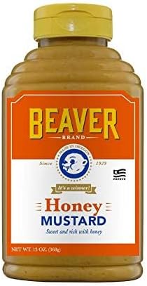 Brand Sweet Honey Mustard, 13oz, Sweet Mustard for Dipping, Spreads & Marinades