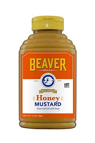 Brand Sweet Honey Mustard, 13oz, Sweet Mustard for Dipping, Spreads & Marinades