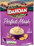 Idahoan Perfect Mash Potato Variety Pack of 8 x 109g - Instant Mashed Potato Family Pack Butter & Herb, Buttery, Bacon & Cheese, Roasted Garlic, Cheddar Cheese Mashed Potaoes Cooks in 1 Minute - Image 3