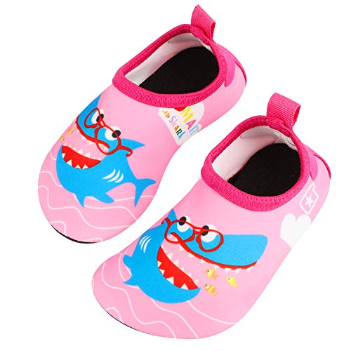 TAGVO Zapatos de Agua Baby Girl Girl, Zapatos de Natación de Calcetines Aqua Swim Calzados Descalzos para Piscina de Playa