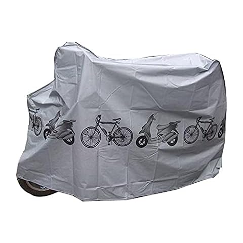 ZXTQW Outdoor Waterproof Bicycle Cover Bicycle Rain Cover Foldable and Easy to Carry,Rainproof,Sunscreen and Dustproof Polyester Car Cover Waterproof (Color : A) Cover