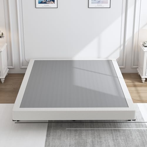 Hobinche BS5-4Q 5 Inch Queen Size Box Spring Metal Frame Mattress Foundation,Heavy Duty Box Spring Bed Base thumb #2