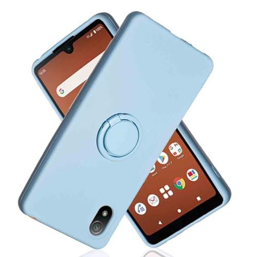 �yViesa�zFor �݊��� Xperia Ace III SO-53C SOG08 A203SO �P�[�X �����O�t�� �X�}�z�P�[�X�i�u���[�j���p �G�N�X�y���A �G�[�Xiii �h�R��so53c �\�t�g�J�o�[ �ԍڃz���_�[ �V���R�� �P�[�X �K�p �\�j�[xp