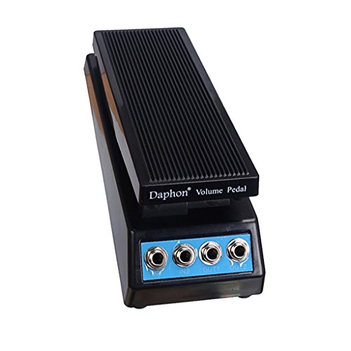 Almencla Guitar Stereo Sound Volume Pedal Effect Pedal With Two Input Jack And Output Jack