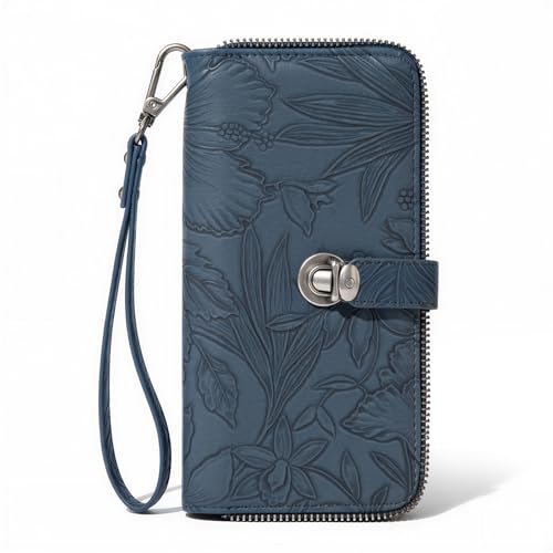 Montana West Large Bifold Wristlet Wallets for Women with ID Window - image 1