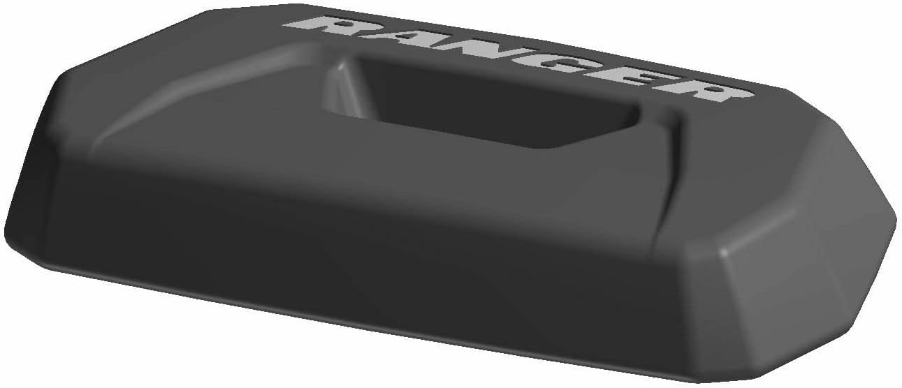 Polaris Ranger Gloss Black Headrest, Genuine OEM Part 5439110-070, Qty 1