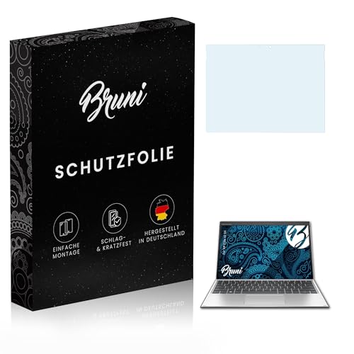 Bruni Schutzfolie kompatibel mit HP Elite x2 G4 Folie, glasklare Bildschirmschutzfolie (2X)