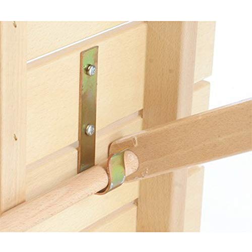 Vigor Prince Tavolo Pieghevole Legno Naturale 60x80x72cm - 5