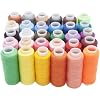 BYYX Naaidraad 30 Kleurenspoelen 250 Werven Elke Polyester voor Hand en Machine Naaien