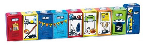 Ceramic Sports Lockers Menorah