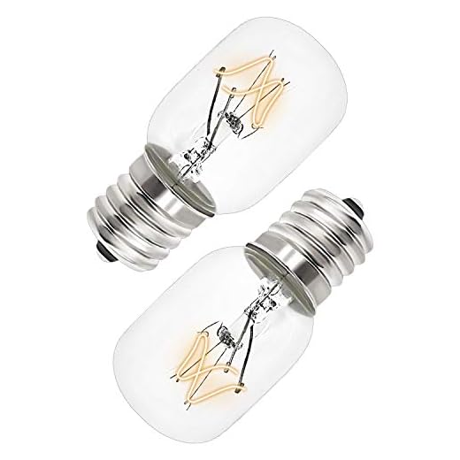 AMI PARTS 8206232A Bulb 40w 125v Microwave Oven Light Replacement Part for Microwave (2pc)