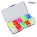 Fishing Lures, Baits & Attractants - Baits & Attractants - Eggs, 1000pcs/Box Plastic Round Beads Fishing Tackle Lures Tools Accessory
