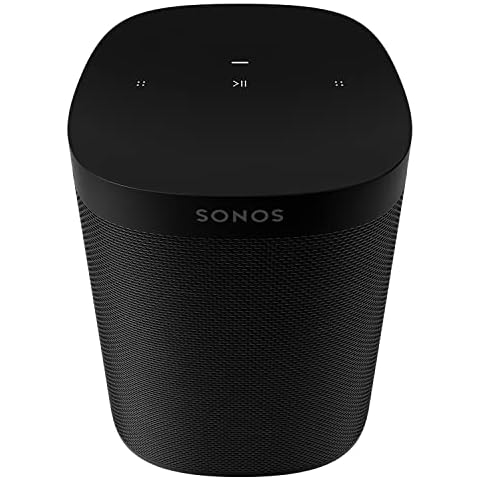 Sonos One SL - Microphone-Free Smart Speaker – Black Cover