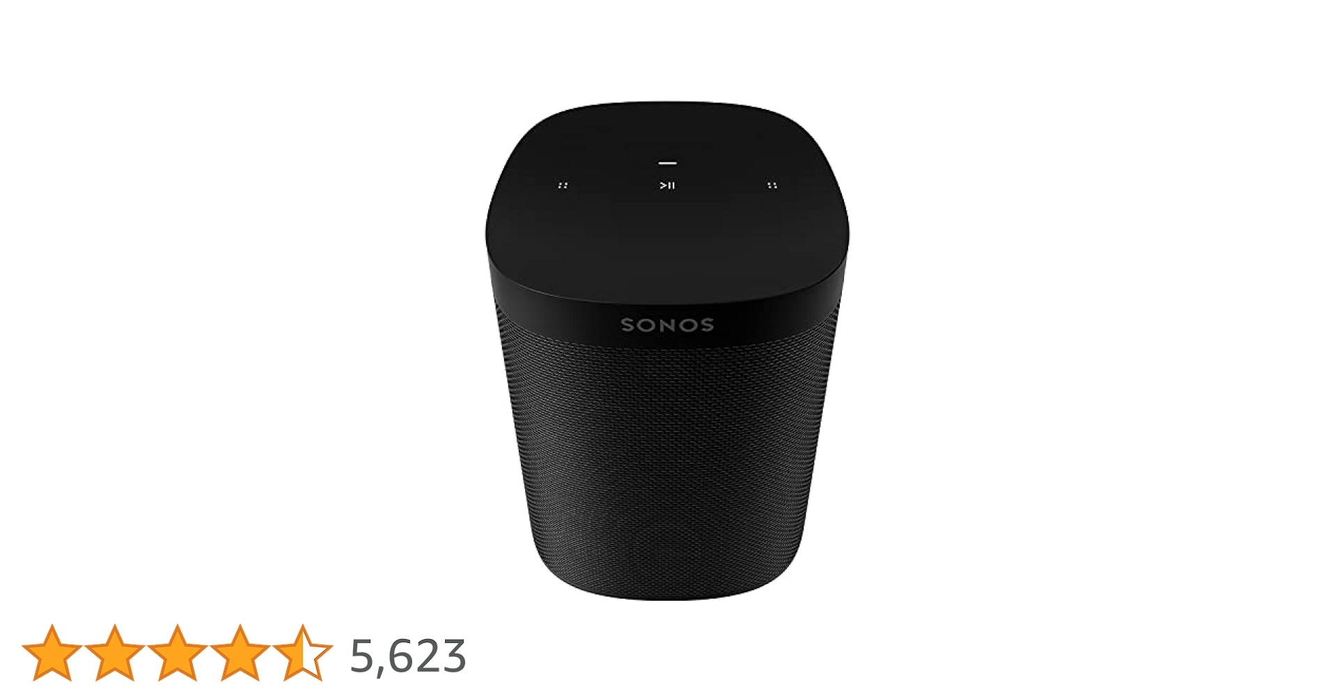 【ぽにんぽにんぽにん 】Sonos One SL Sonos One SL Microphone-Free Speaker with AirPlay Compatibility