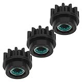 FRCOLOR 3pezzi Ingranaggio Cuscinetto Rotante per Scopa Kit di Sostituzione Pignone Parte Frizione Pedale Riparazione Ingranaggio Secchio Accessori per Manutenzione Scopa Rotante