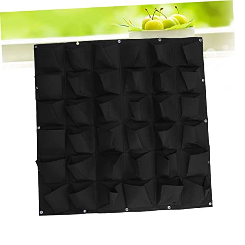 CAXUSD Borsa Per Piantagione A Parete Non Tessuto A 36 Tasche Fioriera Da Giardino Contenitore Verticale Per Piante Per Interni Esterni