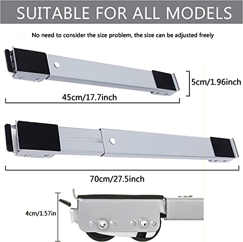 FIND A SPARE Universal Easy Move Heavy Duty Appliance Rollers For Washing Machine Tumble Dryers Dishwashers Cookers & Hobs Furniture Washing Machine Dolly Up To 300Kg - Image 4