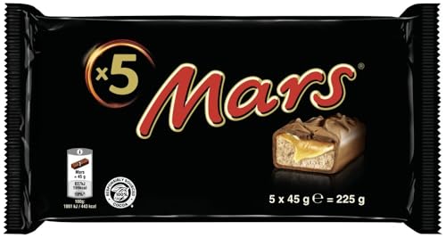 Mars Schokoriegel Karamell Schokolade 1 Packung á 5 Riegel (1 x 225 g)
