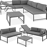 lounge radio STILVOLL & PRAKTISCH: Der Outdoor Tisch mit seiner edlen Lamellen-Oberfläche oder der abnehmbaren Platte aus Sicherheitsglas wird zum Hingucker in Deinem Garten. Und wenn es um den Schutz Deines Bodens geht, haben wir auch an alles gedacht: Bodenschonende Kunststoffkappen an den Fußenden der Lounge Gartenmöbel bewahren Deine Terrasse vor Kratzern. Ganz schön praktisch das Garten Loungemöbel Set von tectake.