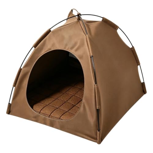 Tienda para gatos casa cueva portátil para habitación de mascotas 6