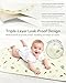 Baby Portable Diaper Changing Pad - Waterproof & Wipeable Changing Mat with PU Leather - Soft Comfortable - Foldable Travel Bag & Camping Mat - Newborn Essentials Must Haves - Baby Shower Gifts