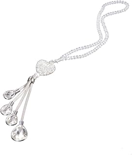 Alipis Colgante de Cristal para Espejo con Rhinestones Adorno Decorativo para Interior de Automóvil Accesorio Elegante Color Blanco