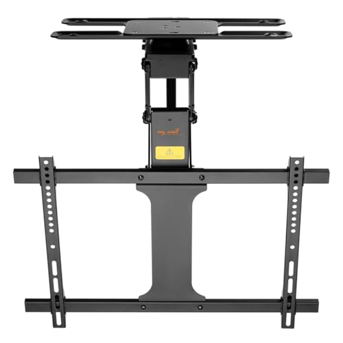 My Wall TV-Deckenhalterung HL47ML Motorisiert&Klappbar für Flachbildschirme mit Smart Home Steuerung für 32-75 Zoll, Belastung bis 35 kg mit 180° Drehfunktion