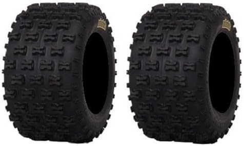 Pair of ITP Holeshot MXR6 ATV Tires Rear 18x10-8 (2)