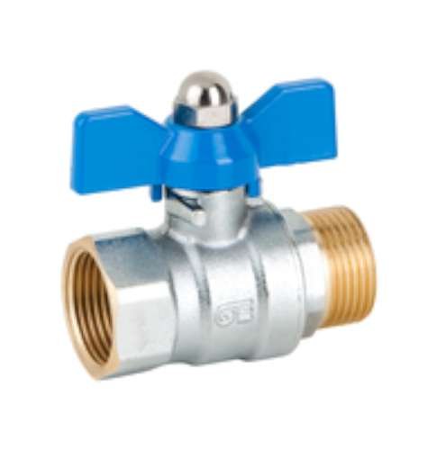 'genebre val-ge - Valve domaine mâle-femelle 3/4 Prestige PN25/16 Bleu Cover