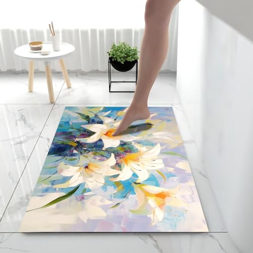Tapis de sol pour porte d'entrée imperméable et antidérapant - 5