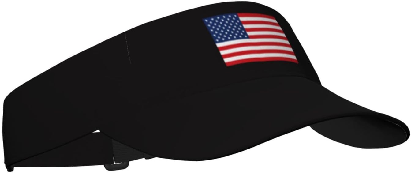Sports Sun Visor Hats Adjustable Men Women Lightweight Packable Cooling Empty Top Visor Hat for Running, Tennis, Golf